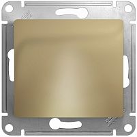 Вывод кабеля без рамки Systeme Electric Glossa титан картинка